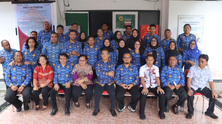 Ketua Program Studi Magister Perencanaan Wilayah dan Kota Universitas Cenderawasih mengikuti Deklarasi Zona Integritas Pascasarjana